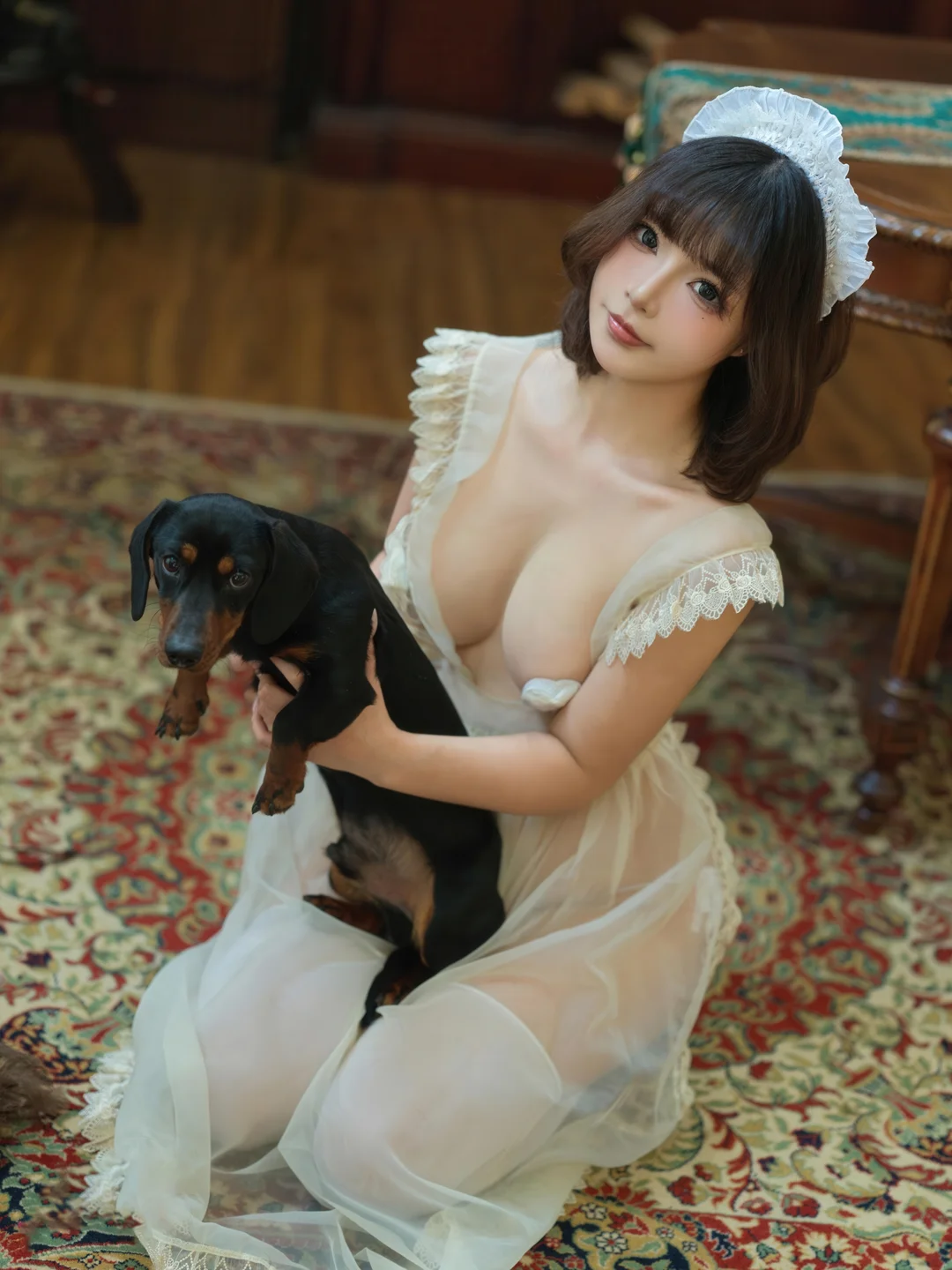 yuuhui玉汇 - 家养女仆 [149P,2V-2.19GB] tg@simisebaisi 【丝足阁】148.webp